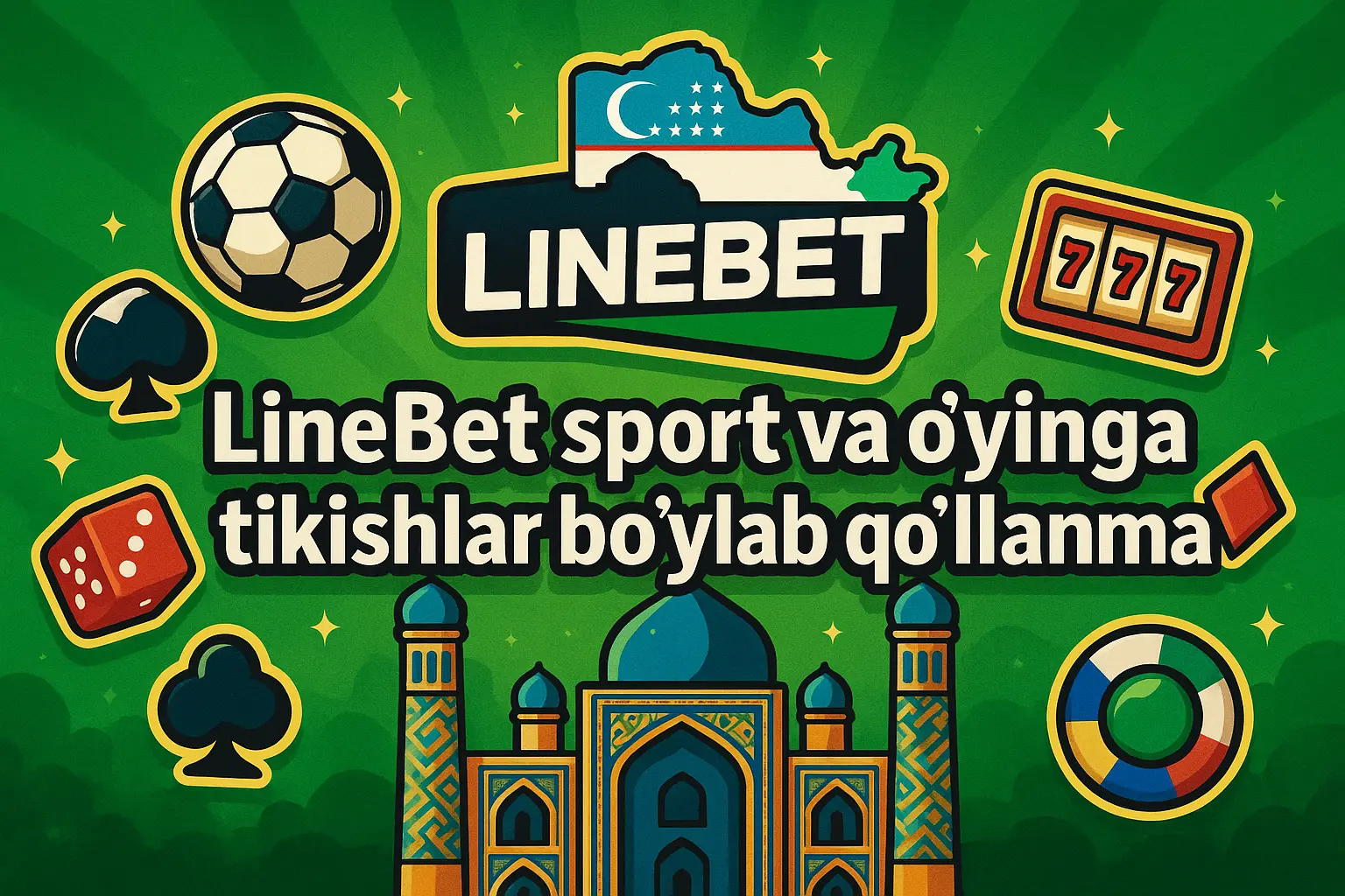LineBet kazino sport va o‘yinga tikishlaro